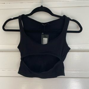 Nasty Gal Cutout Crop Tank